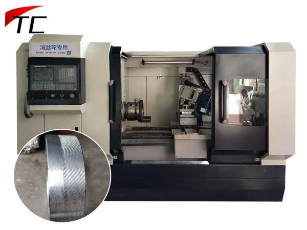【滾絲輪專用機】數(shù)控旋風銑床